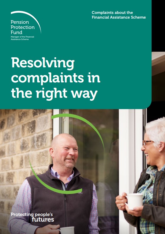 FAS Booklets: Resolving complaints in the right way